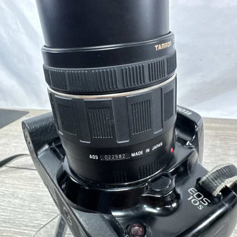 Canon EOS10S 35mm SLR Camera Tamron 28-200mm AF 1:3.8-5.6 Macro Lens Tested
